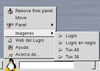 Lugro-Applet Menú