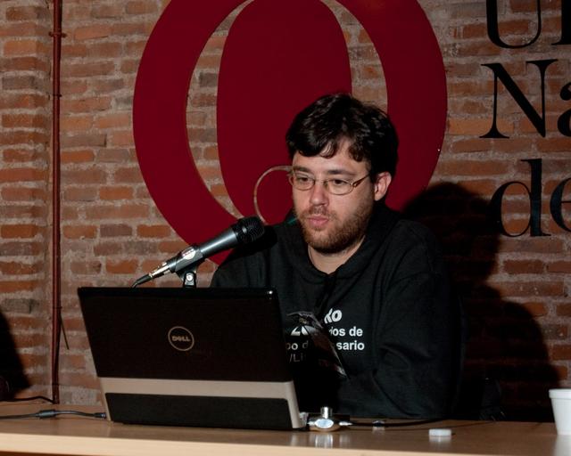Sebastián D. Criado en el Panel de Redes Libres Sebastián D. Criado en el Panel de Redes Libres